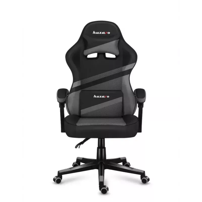 Spēļu krēsls Huzaro FORCE 4.4 Bucket Seat Melns Pelēks