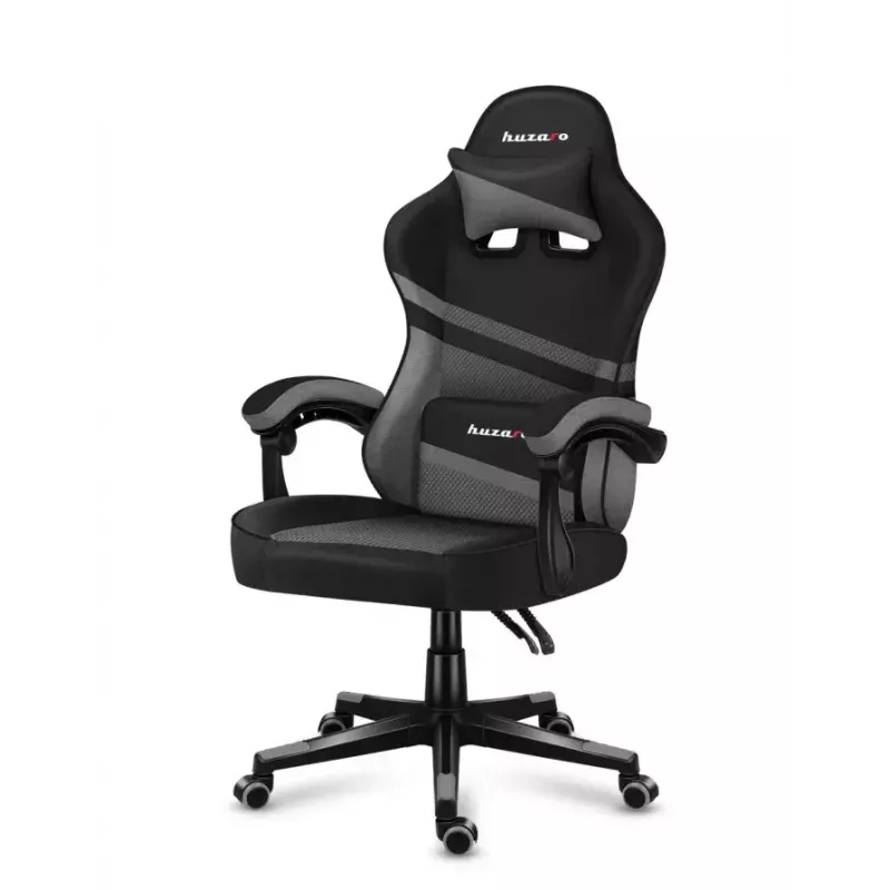 Spēļu krēsls Huzaro FORCE 4.4 Bucket Seat Melns Pelēks