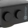 Sildītājs ventilators Adler AD 7725B, 2000 W, 2 jaudas līmeņi, regulējams termostats, melns
