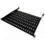 Plaukts Alantec SA-P-19-1U-550-4-C-02 Melns Tērauds 19 collas 550 mm