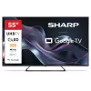 Sharp 55HP6265E televizors 139,7 cm (55 collas) 4K Ultra HD Smart TV Wi-Fi Melns