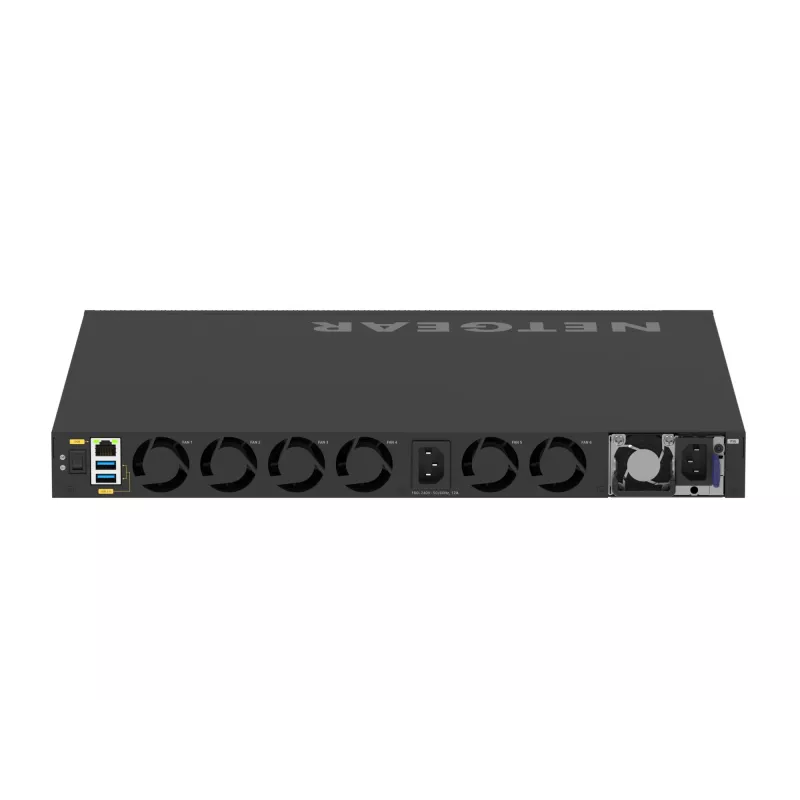 NETGEAR M4350-24X8F8V pārvaldāms L3 slēdzis 10G Ethernet (100/1000/10000) ar PoE, 1U, melns
