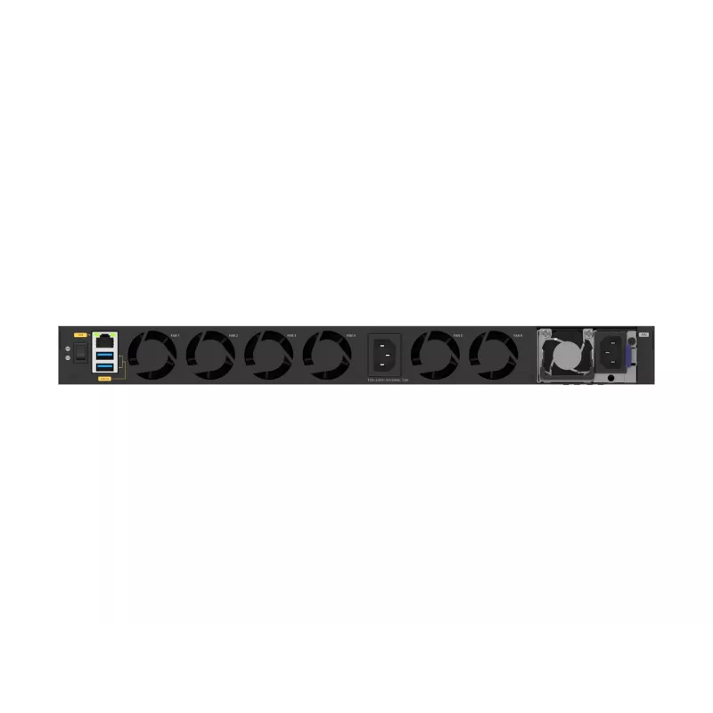 NETGEAR M4350-24X8F8V pārvaldāms L3 slēdzis 10G Ethernet (100/1000/10000) ar PoE, 1U, melns