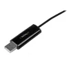StarTech.com KM Slēdža kabelis ar failu pārsūtīšanu Mac un PC - USB 2.0