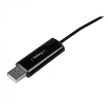 StarTech.com KM Slēdža kabelis ar failu pārsūtīšanu Mac un PC - USB 2.0