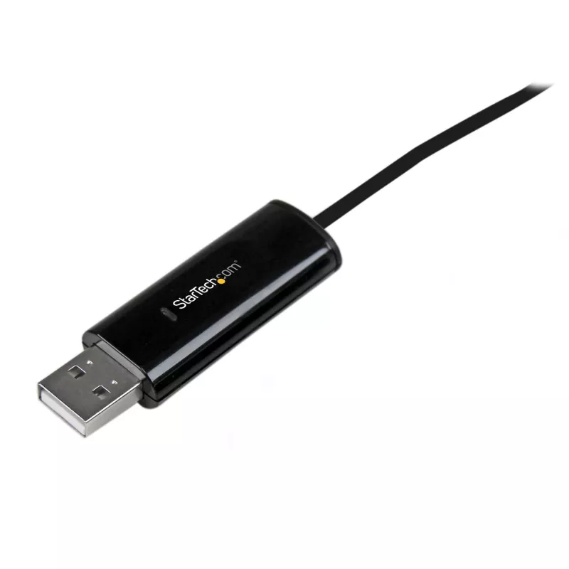 StarTech.com KM Slēdža kabelis ar failu pārsūtīšanu Mac un PC - USB 2.0