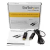 StarTech.com KM Slēdža kabelis ar failu pārsūtīšanu Mac un PC - USB 2.0