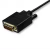 StarTech.com 10ft (3m) USB-C uz DVI kabelis - 1080p (Single Link) USB Type-C (DP Alt Mode HBR2) uz DVI-D digitālā video adaptera kabelis - darbojas ar Thunderbolt 3 - klēpjdatora savienošana ar DVI monitoru