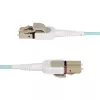 StarTech.com 5m LC-LC (UPC) OM4 pārslēdzams optiskais kabelis 50/125µm, 100G, bezinstrumentu polaritātes maiņa, zemi ievades zudumi, LSZH