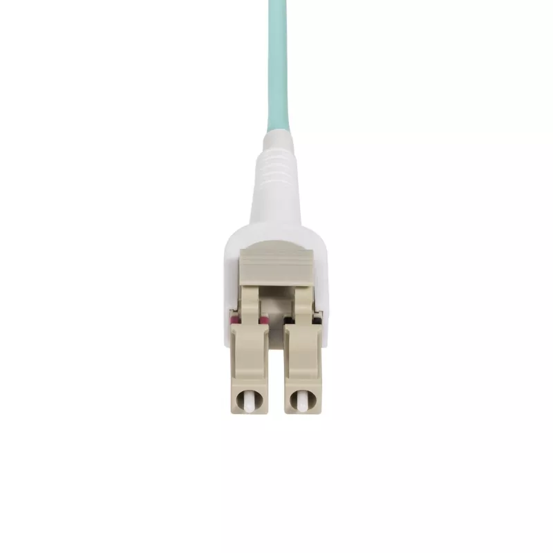 StarTech.com 5m LC-LC (UPC) OM4 pārslēdzams optiskais kabelis 50/125µm, 100G, bezinstrumentu polaritātes maiņa, zemi ievades zudumi, LSZH