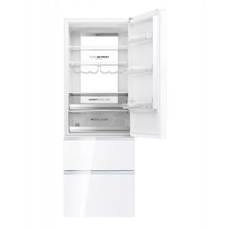 Haier 3D 70 Serie 7 HTW7720DNGW Brīvstāvošs Ledusskapis 483 L Balts