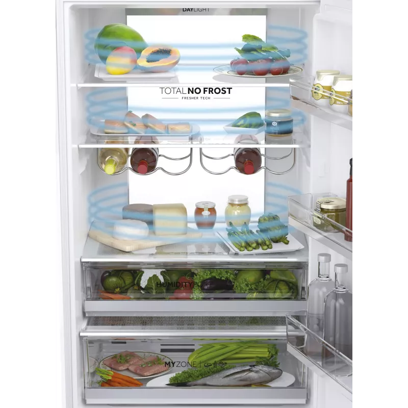 Haier 3D 70 Serie 7 HTW7720DNGW Brīvstāvošs Ledusskapis 483 L Balts
