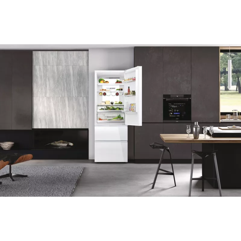 Haier 3D 70 Serie 7 HTW7720DNGW Brīvstāvošs Ledusskapis 483 L Balts