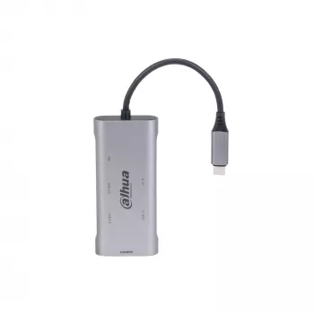 Dahua Technology 7-in-1 USB 3.1 Type-C dokstacija ar USB 3.0, HDMI, SD/TF un PD