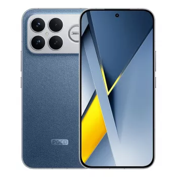 Viedtālrunis POCO F8 Ultra – Snapdragon 8 Elite Gen 5, 12 GB RAM, 256 GB, 6.9 collu 2608×1200, Dual SIM, 5G, 50 MP trīskāršā kamera, 6500 mAh, Zils