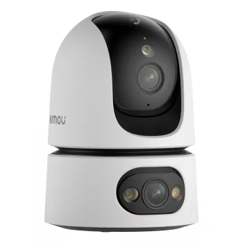 IP drošības kamera IMOU Ranger Dual Pro 6MP — Iekštelpu galda, 2304×1296, 3.6mm, 8× digitālais tālummaiņa, 91°×47° skata leņķi