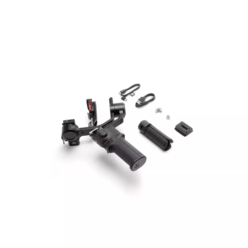 Rokas stabilizators kamerai DJI RS 3 Mini Melns 2 kg kravnesība 795 g svars