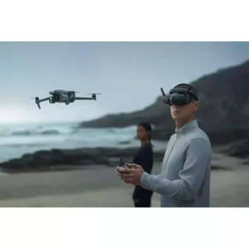 Dedicated head mounted display DJI Goggles 3 Micro-OLED 1920x1080, regulējams IPD, 0,47 kg, pelēks/melns