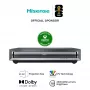Projektors Hisense PX3 Ultra īsā fokusa 4K 2800 ANSI lūmeni Melns, Tumši pelēks
