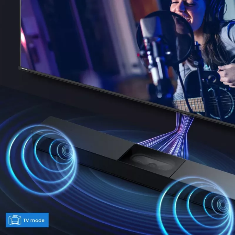 Hisense HS2000 2.1 kanālu skaņas josla 240 W