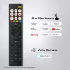 Televizors Hisense 50Q7S 50 collas (127 cm) QLED 4K Ultra HD Smart TV, Direct-LED, HomeOS, Wi-Fi, Melns