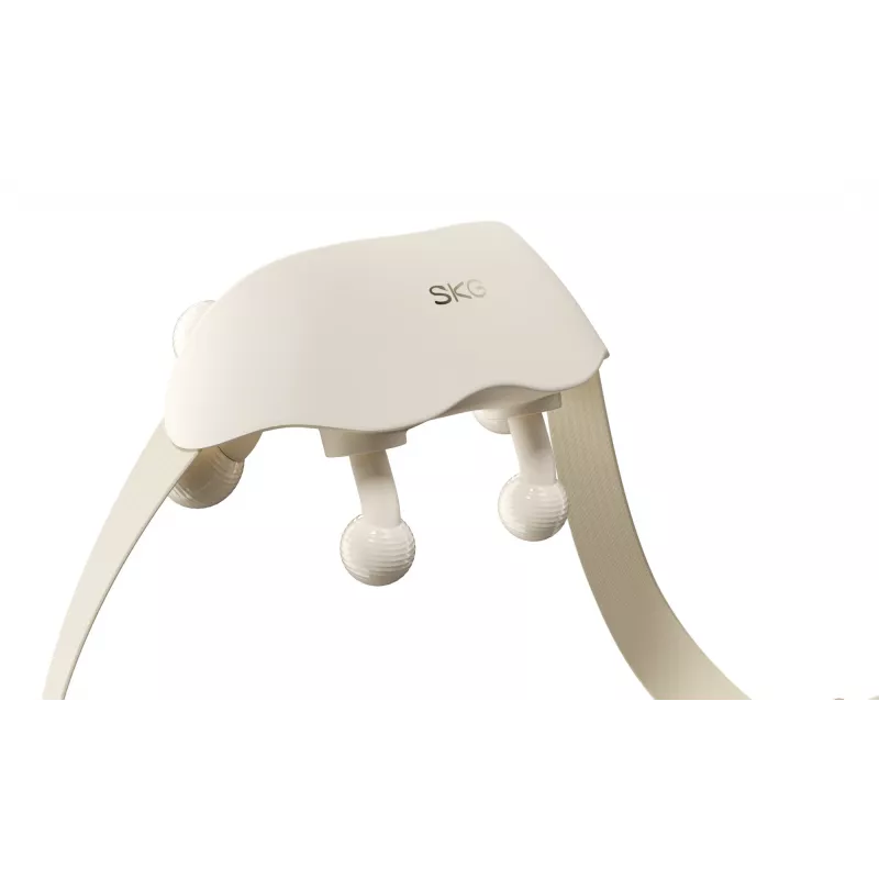 Kakla un plecu masāžas ierīce SKG HS500-2, 10W, iebūvēts akumulators, siltums, 0.88 kg, balta