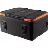 Kameras korpusa maciņš Godox CB-12 AD600Pro, flaneļa/neilons, melns/oranžs, ar plecu siksnu