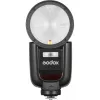 Zibspuldze Godox V1Pro Black apaļa galva 1.5s uzlādes laiks