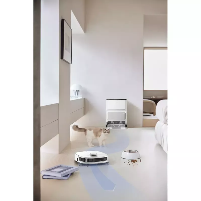 Putekļsūcējs robots Midea V12 Wet&Dry 5200 mAh 3L 5000 Pa Balts