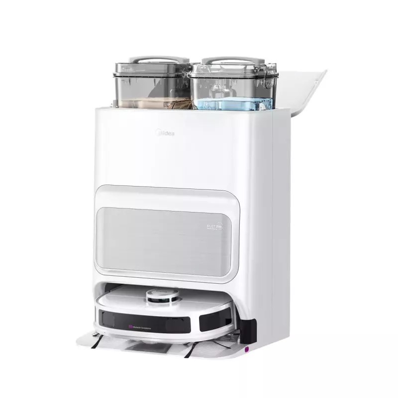 Putekļsūcējs robots Midea V12 Wet&Dry 5200 mAh 3L 5000 Pa Balts
