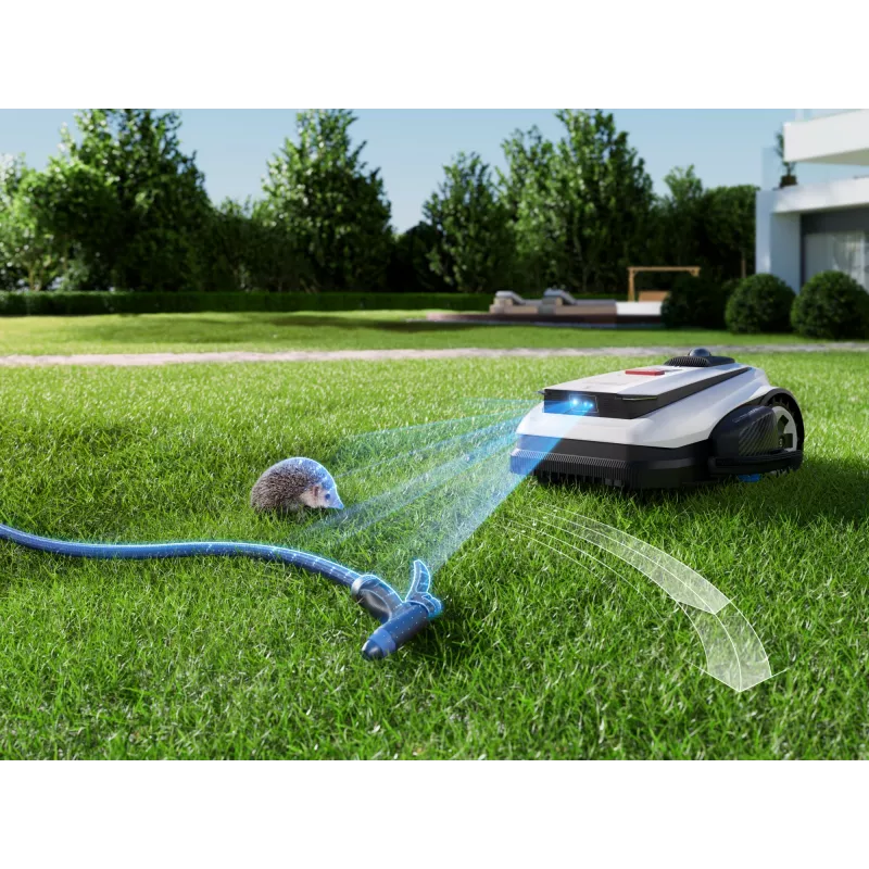 Robots zāles pļāvējs Ecovacs GOAT A1600 LiDAR PRO EU, balts/melns