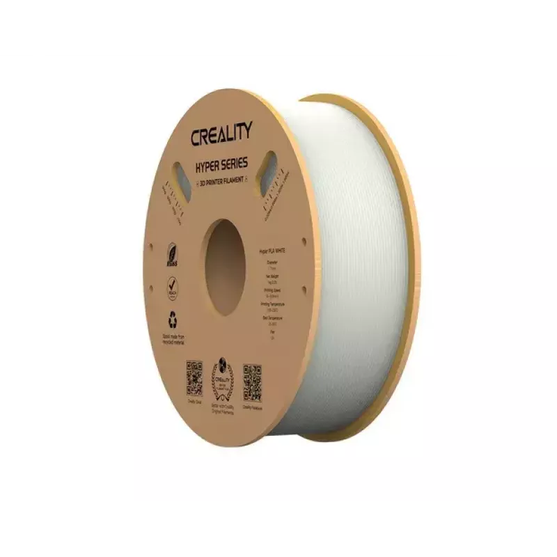3D drukas materiāls Creality 3D 3301010335 Polilaktīds (PLA) Balts 1 kg