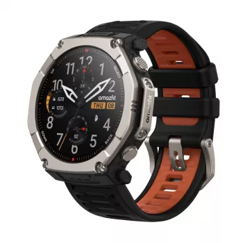 Amazfit T-Rex Ultra 2 viedpulkstenis 51 mm AMOLED 480x480 Titanis Wi-Fi GPS