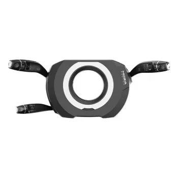 MOZA Racing RS065 stūres statnis, melns, alumīnijs/tērauds, 411x127x152mm