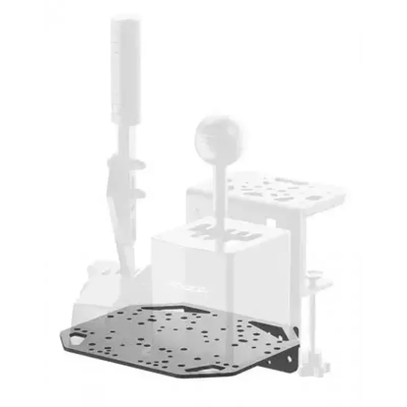 Rokasbremzes plāksne Moza Racing RS089 Tērauda Melna 200x220x55 mm