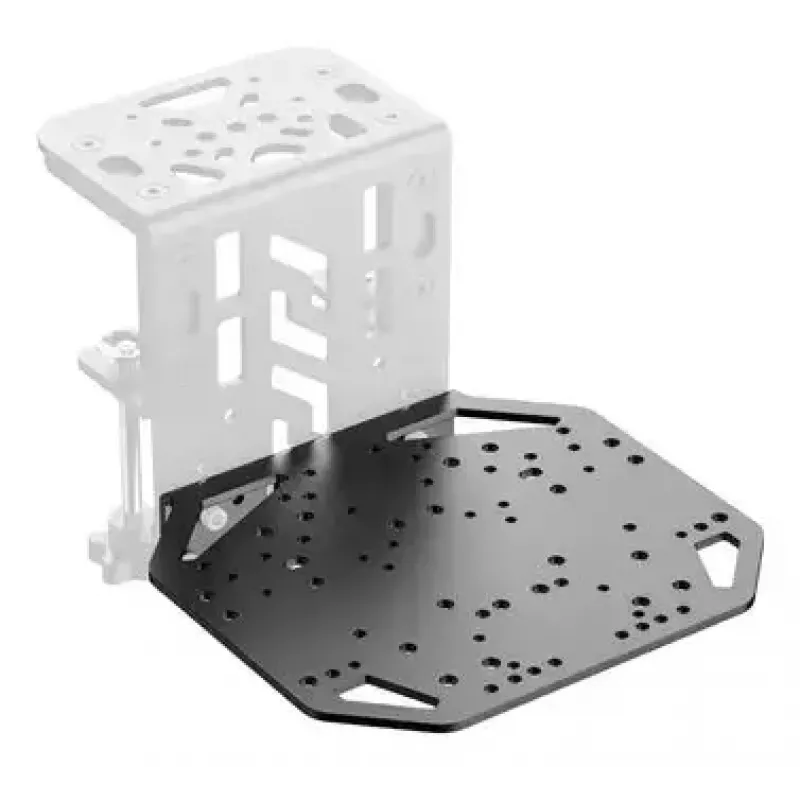 Rokasbremzes plāksne Moza Racing RS089 Tērauda Melna 200x220x55 mm