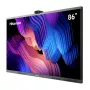 Interaktīvā tāfele Hisense 86WM6FE 86 collas (2.18 m) 4K UHD 3840×2160 Skārienekrāns Android Wi‑Fi 6 Melna
