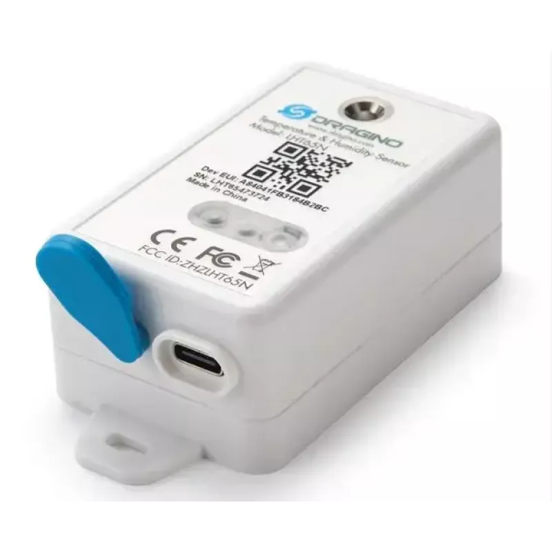 DRAGINO LHT65N brīvstāvošs iekštelpu/āra temperatūras un mitruma sensors LoRaWAN EU868