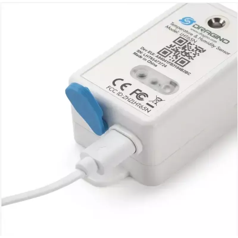 DRAGINO LHT65N brīvstāvošs iekštelpu/āra temperatūras un mitruma sensors LoRaWAN EU868