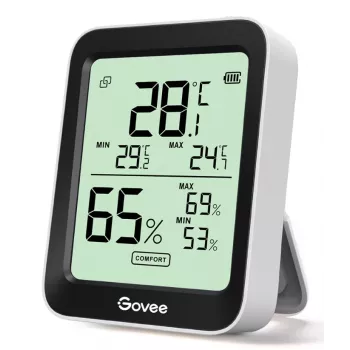 Govee H5075 iekštelpu temperatūras un mitruma sensors, brīvi stāvošs, bezvadu