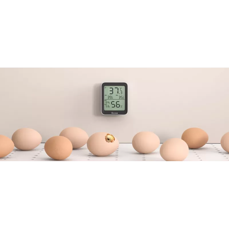 Govee H5075 iekštelpu temperatūras un mitruma sensors, brīvi stāvošs, bezvadu