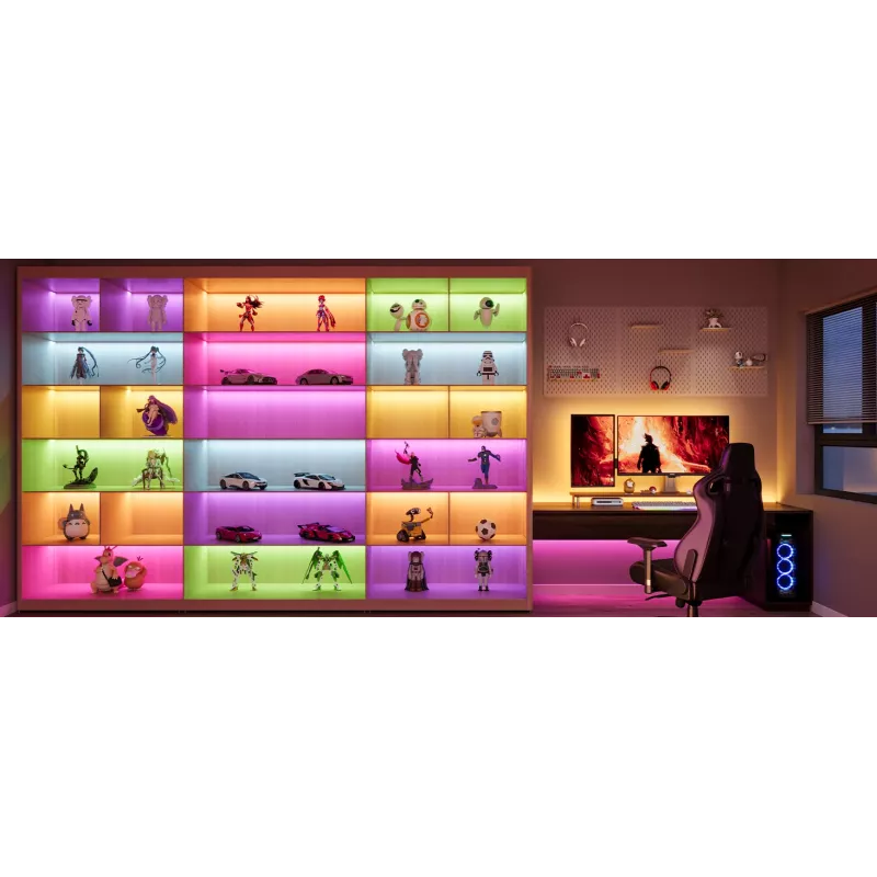 Govee H612FCD1 RGB LED Lente, 3 metri