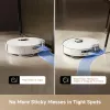Dreame L40 Ultra AE Balts kombinētais robots putekļsūcējs un mops