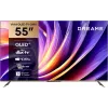 Smart TV Dreame Vivid Q100 55 collas, QLED+, 4K UHD, Google TV, 120Hz, AI procesors, melna