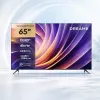 Smart TV Dreame Vivid Q100 65 collas, QLED+, 4K UHD, Google TV, 120Hz, AI procesors, melns