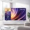Smart TV Dreame Vivid Q100 65 collas, QLED+, 4K UHD, Google TV, 120Hz, AI procesors, melns