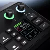 Daudzkanālu podkāstu un tiešraides producēšanas konsole Rode RodeCaster Video S RCVS-E — skārienekrāns, Wi‑Fi, Bluetooth 5.3, 5x USB-C, 3x HDMI ieeja, 1x HDMI izeja, microSD