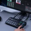 Daudzkanālu podkāstu un tiešraides producēšanas konsole Rode RodeCaster Video S RCVS-E — skārienekrāns, Wi‑Fi, Bluetooth 5.3, 5x USB-C, 3x HDMI ieeja, 1x HDMI izeja, microSD
