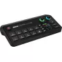 Daudzkanālu podkāstu un tiešraides producēšanas konsole Rode RodeCaster Video S RCVS-E — skārienekrāns, Wi‑Fi, Bluetooth 5.3, 5x USB-C, 3x HDMI ieeja, 1x HDMI izeja, microSD