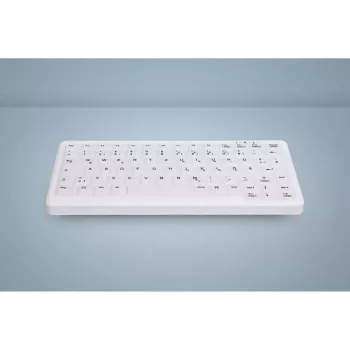 Contour Design Active Key AK-C4110 medicīniskā USB tastatūra QWERTZ vācu izkārtojums balta